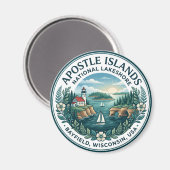 Apostle Islands National Lakeshore VS Magneet (Voorkant / Achterkant)