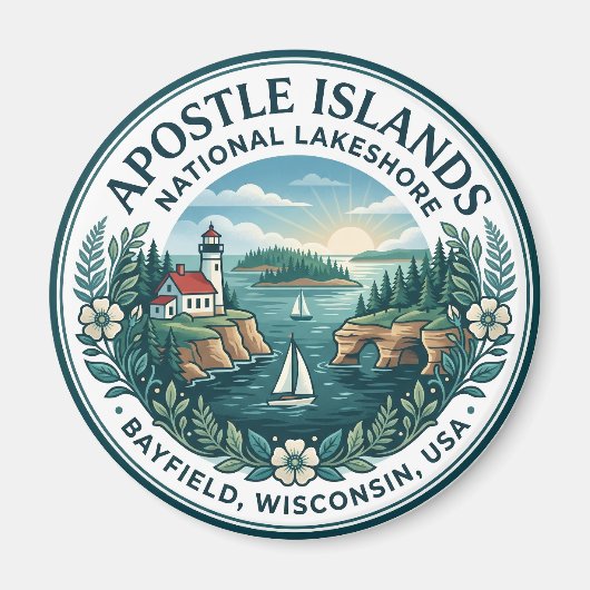Apostle Islands National Lakeshore VS Magneet (Voorkant)