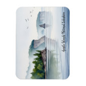 Apostle Islands National Lakeshore Waterverf Magneet (Verticaal)