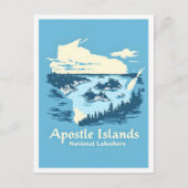 Apostle Islands National Lakeshore Wisconsin Briefkaart (Voorkant)