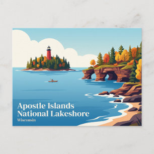 Apostle Islands National Lakeshore Wisconsin Briefkaart