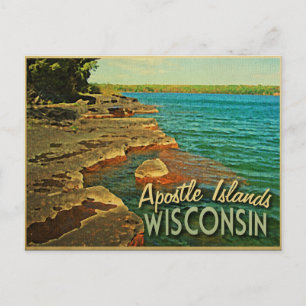 Apostle Islands Wisconsin Briefkaart