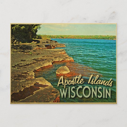 Apostle Islands Wisconsin Briefkaart (Voorkant)