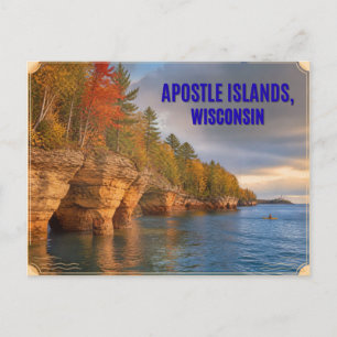 Apostle Islands Wisconsin Briefkaart