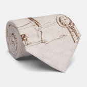 Apostle Jacobus Sforza Castle, Leonardo da Vinci Stropdas (Opgerold)