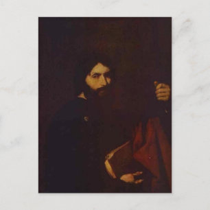 Apostle James the Minor door Jusepe de Ribera Briefkaart