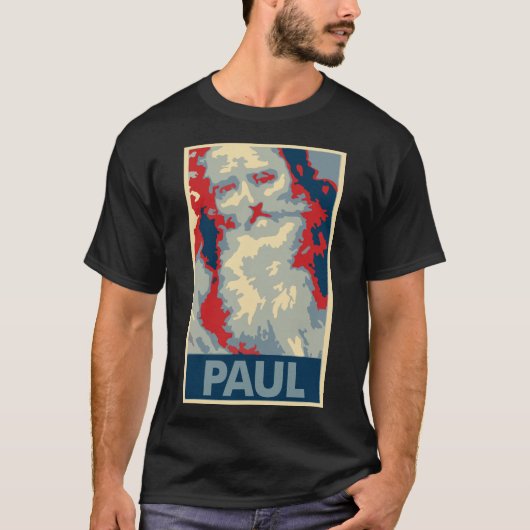 Apostle Paul Poster Political Parody T-shirt (Voorkant)