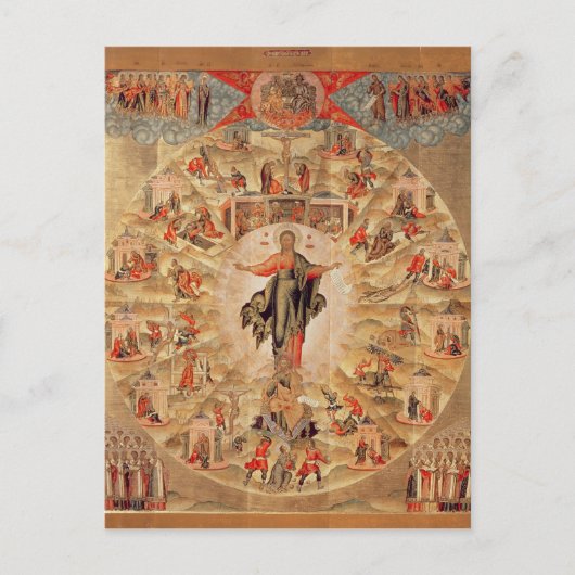 Apostle Preaching Briefkaart (Voorkant)