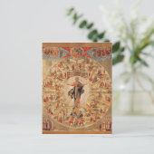 Apostle Preaching Briefkaart (Staand voorkant)