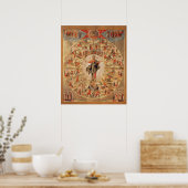 Apostle Preaching Poster (Keuken)