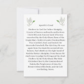 Apostles Creed Kaart Dove (Voorkant)