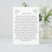 Apostles Creed Kaart Dove (Staand voorkant)