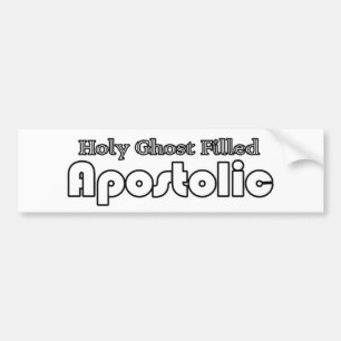 Apostolieke bumpersticker