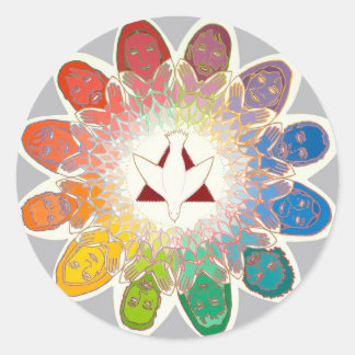 apostolisch ronde sticker