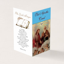 Apostolische geloofsbelijdenis - Kaart van het geb