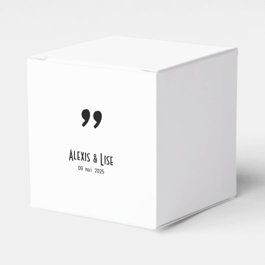 Apostrofcoom Bedankdoosjes (Voorkant Zijde)