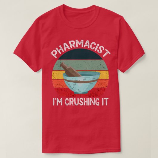 Apothecaire Pharmacie Ix27m Crushing it T-shirt (Design voorkant)