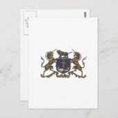 Apothecaries Unicorn Crest Briefkaart (Voorkant / Achterkant)