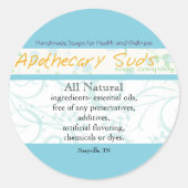 Apothecaris Suds Stickers II (Voorkant)