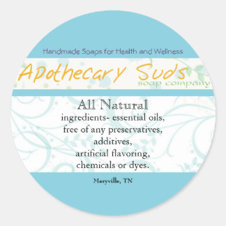 Apothecaris Suds Stickers II