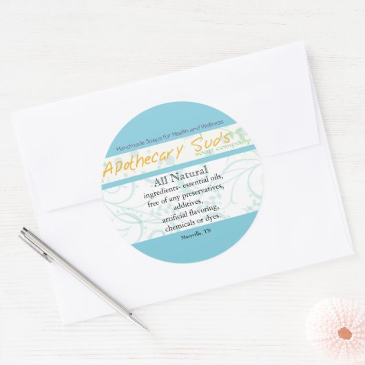 Apothecaris Suds Stickers II (Envelop)