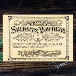 Apothecary Advertisement Decoupage Paper Tissuepapier