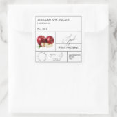 Apothecary Apple Label (Tas)