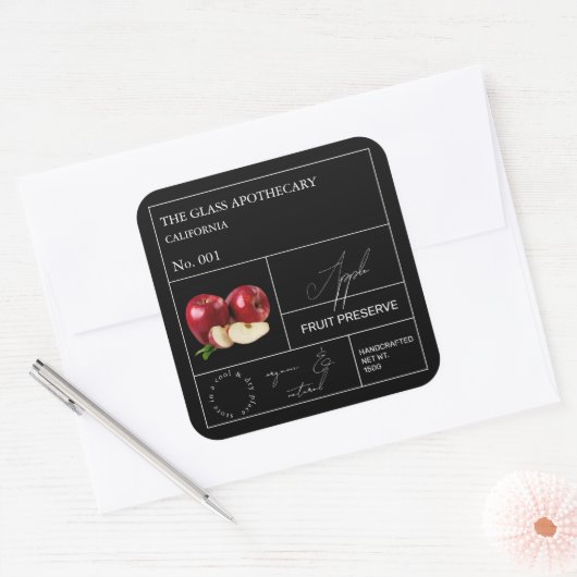 Apothecary Apple Label (Envelop)