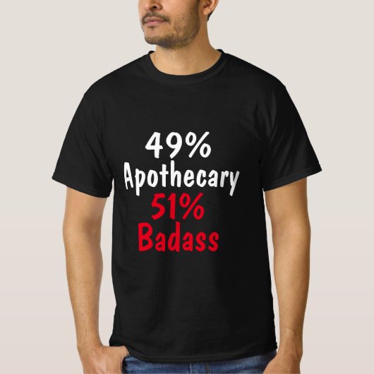 Apothecary Badass T-shirt (Voorkant)