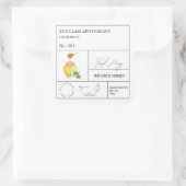 Apothecary Basil Infused Honey Label (Tas)