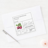 Apothecary Beet Root Label (Envelop)