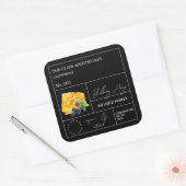 Apothecary Blackberry Infused Honey Label (Envelop)