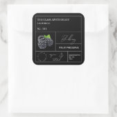 Apothecary Blackberry Label (Tas)