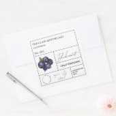 Apothecary Blackcurrant Label (Envelop)