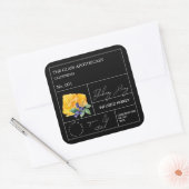 Apothecary Blueberry Infused Honey Label (Envelop)