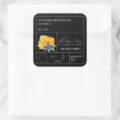 Apothecary Blueberry Infused Honey Label (Tas)