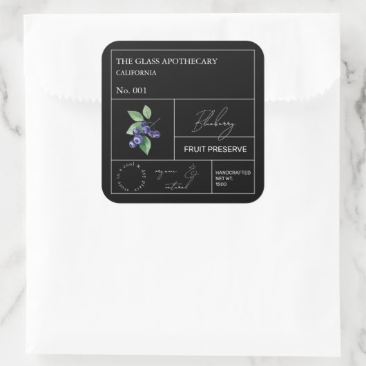 Apothecary Blueberry Label (Tas)