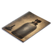 Apothecary Bottle Design One Notitieboek (Linkerzijde)