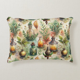  Apothecary Bottles Patroon (1) Accent Kussen