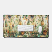 Apothecary Bottles Patroon (2) Bureaumat (Keyboard & Muis)