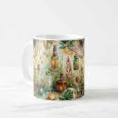 Apothecary Bottles Patroon (2) Koffiemok (Voorkant links)