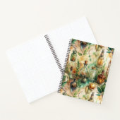 Apothecary Bottles Patroon (2) Notitieboek (Binnen)