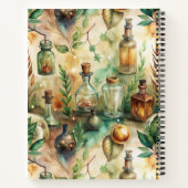 Apothecary Bottles Patroon (2) Notitieboek (Achterkant)