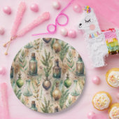 Apothecary Bottles Patroon (3) Papieren Bordje (Feest)