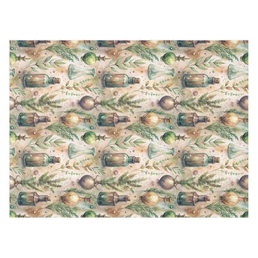 Apothecary Bottles Patroon (3) Tafelkleed (Voorkant (Horizontaal))