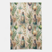 Apothecary Bottles Patroon (3) Theedoek (Verticaal)