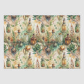  Apothecary Bottles Patroon (3) Tissuepapier (Voorkant)