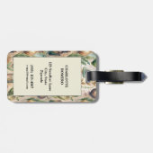 Apothecary Bottles Patroon (4) Bagagelabel (Achterkant horizontaal)