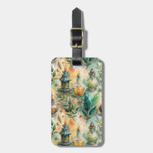Apothecary Bottles Patroon (5) Bagagelabel (Voorkant verticaal)