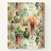 Apothecary Bottles Patroon (5) Notitieboek (Achterkant)